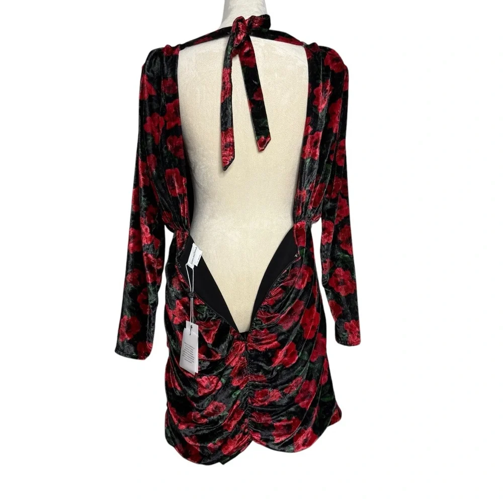Lovers + Friends Jackie Mini Floral Velvet Dress - Picture 6 of 9